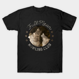 Full Moon Howling Club T-Shirt